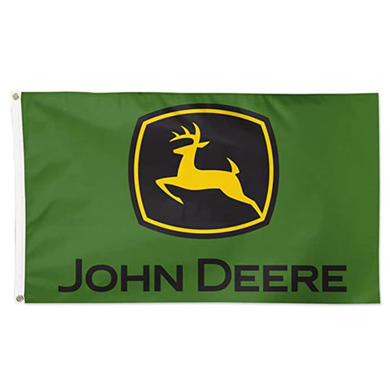 John Deere Green Logo DLX Flag - LP79682,  image number 1