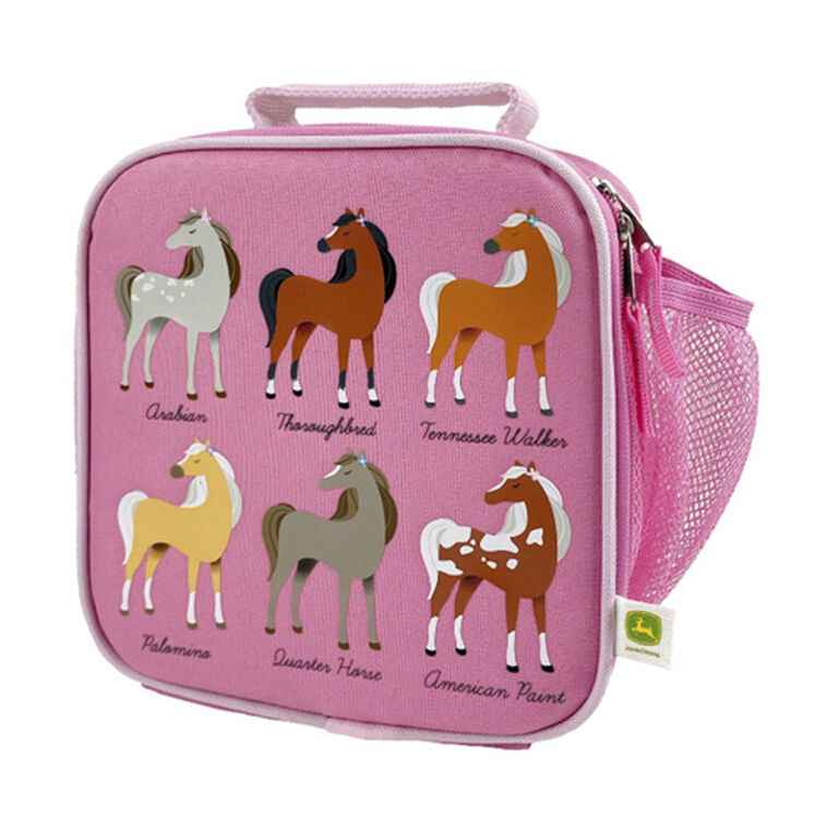 Pink Horse Breeds Lunchbox - LP77258, 
