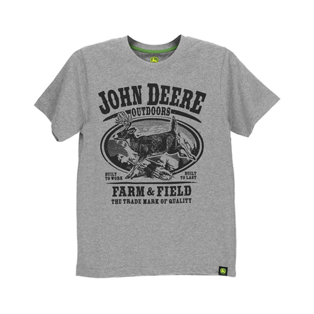 Grey T-Shirt John Deere