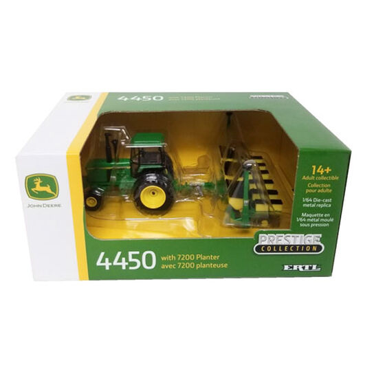 John Deere 1/64 Scale 4450 with 7200 Planter LP77331,  image number 0