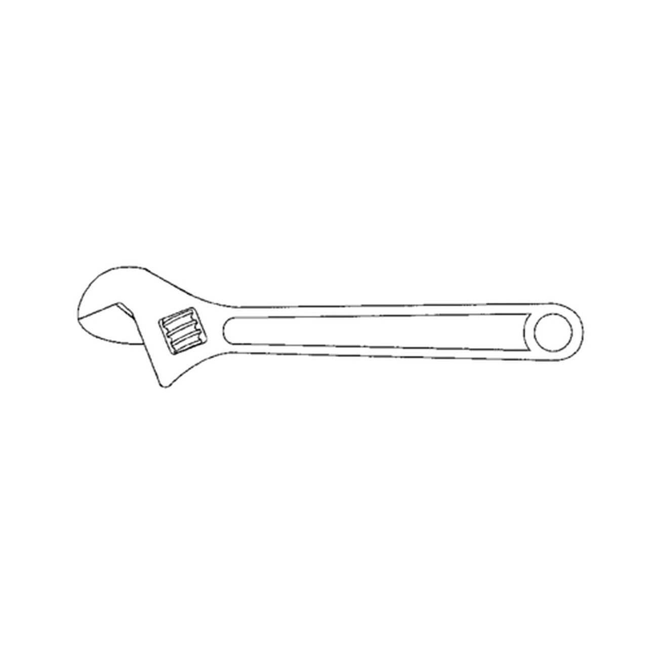 Adjustable Wrench, 18" - TY19982,  image number 0