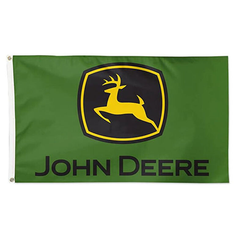 John Deere Green Logo DLX Flag - LP79682, 