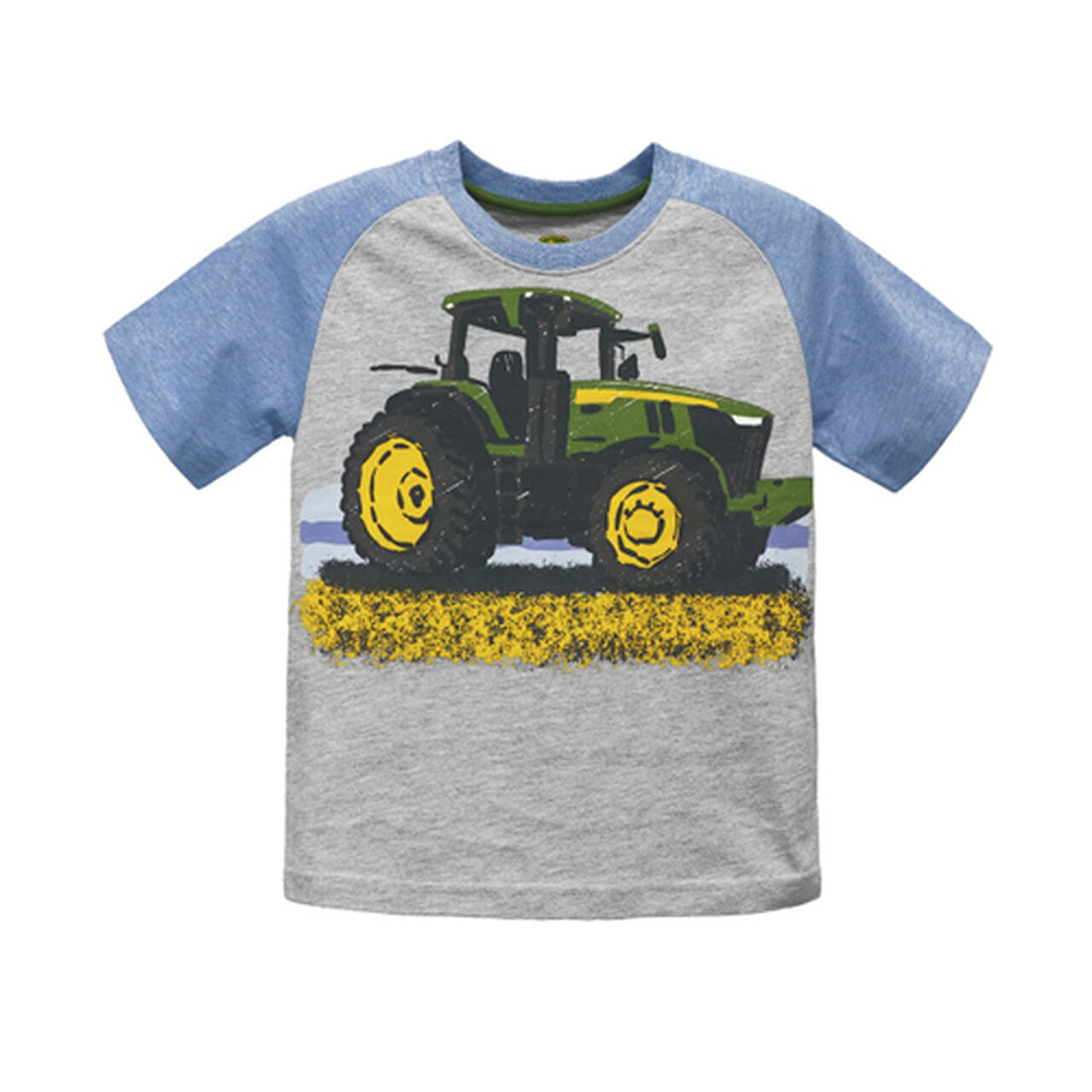 John Deere Gray Blue Short Sleeve Tractor T-Shirt LP83035,  image number 0