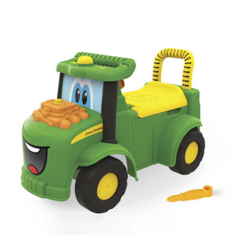 John Deere Johnny Tractor Ride On Activity Toy LP76704, 
