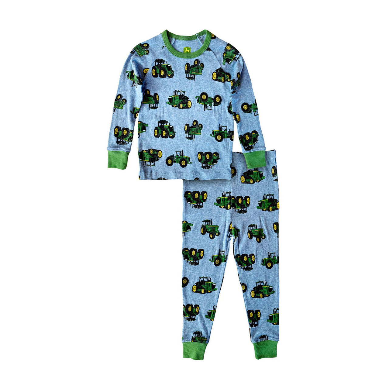 Blue Tractor 2 Piece Boys Pajama Set - LP77230,  image number 0