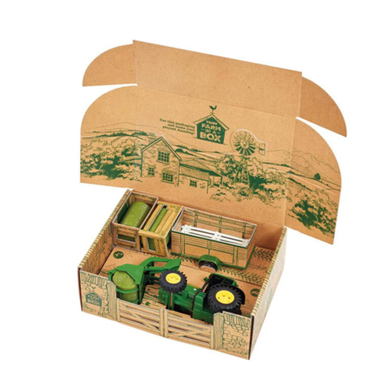 John Deere Build and Play Farm in a Box - LP76725, 